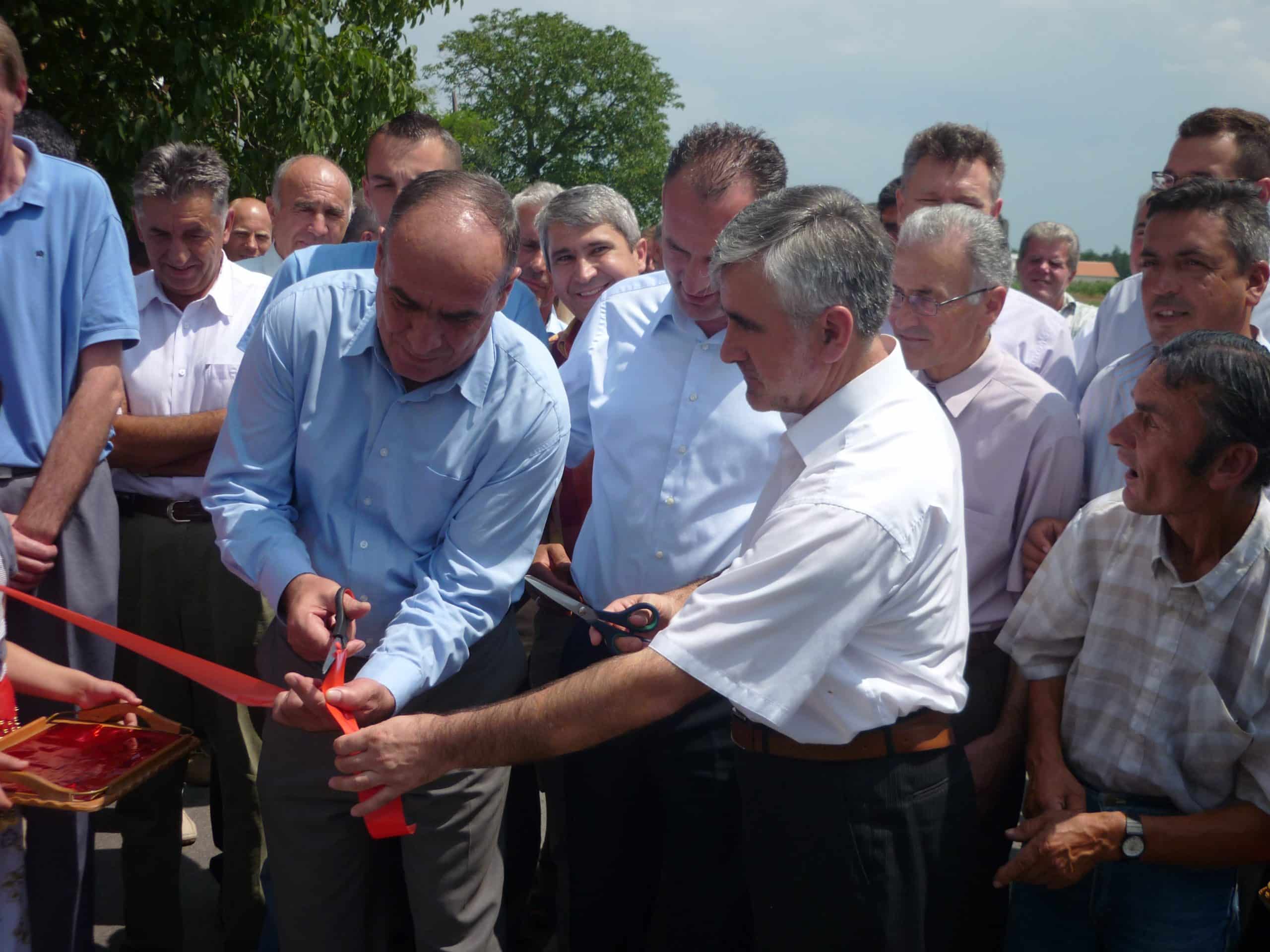 Inaugurisan put Dobrusa-Banja